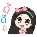Cute Office Girl Animated