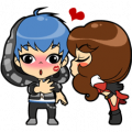 Cyphers(Louis & Trivia) Sticker for LINE & WhatsApp | ZIP: GIF & PNG