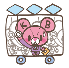 DREAMTALE KUBEAR Sticker for LINE & WhatsApp | ZIP: GIF & PNG