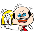 LINE FRIENDS Joke Stickers Sticker for LINE & WhatsApp | ZIP: GIF & PNG