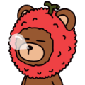 LYCHEE Animated Stickers: Daily Life