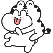 Life of WangaHuhu Sticker for LINE & WhatsApp | ZIP: GIF & PNG