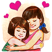 Mana Manee Memories of Childhood Mana Manee Memories of Childhood Sticker for LINE & WhatsApp | ZIP: GIF & PNG