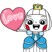 Ms Big Royal Style Animated Stickers Sticker for LINE & WhatsApp | ZIP: GIF & PNG