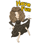 Palmy Sticker for LINE & WhatsApp | ZIP: GIF & PNG