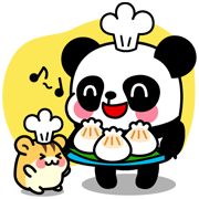 Pan & Ham Pan & Ham Sticker for LINE & WhatsApp | ZIP: GIF & PNG