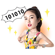 Poyd 10 10 10 Sticker for LINE & WhatsApp | ZIP: GIF & PNG