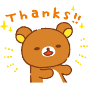 Rilakkuma Moving Backgrounds Sticker for LINE & WhatsApp | ZIP: GIF & PNG