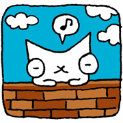 SNOWCAT Sticker for LINE & WhatsApp | ZIP: GIF & PNG