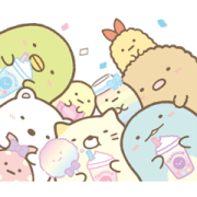 Sumikkogurashi Tapioca Park Sticker for LINE & WhatsApp | ZIP: GIF & PNG