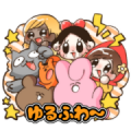 They Speak! Yurufuwa Stickers They Speak! Yurufuwa Stickers