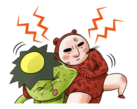 Utsurun Desu. Utsurun Desu. Sticker for LINE & WhatsApp | ZIP: GIF & PNG
