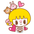 Yelly Sticker for LINE & WhatsApp | ZIP: GIF & PNG