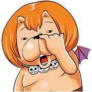 Yondemasuyo, Azazel san Sticker for LINE & WhatsApp | ZIP: GIF & PNG
