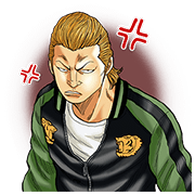 ｢CROWS｣ ｢WORST｣ Sticker for LINE & WhatsApp | ZIP: GIF & PNG