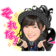 AKB48: Dulcet Tones Sticker for LINE & WhatsApp | ZIP: GIF & PNG