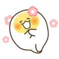 Egg boy 2 Sticker for LINE & WhatsApp | ZIP: GIF & PNG