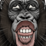 Gorilla Gorilla Big 2: Icebreakers Sticker for LINE & WhatsApp | ZIP: GIF & PNG