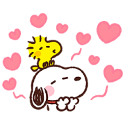Kanahei × Snoopy Kanahei × Snoopy Sticker for LINE & WhatsApp | ZIP: GIF & PNG