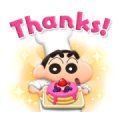 LINE CHEF × Crayon Shin-chan Sticker for LINE & WhatsApp | ZIP: GIF & PNG