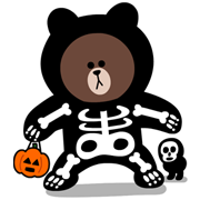 LINE Halloween Special Sticker for LINE & WhatsApp | ZIP: GIF & PNG