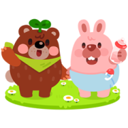 LINE PokoPoko Baby Pokota Stickers Sticker for LINE & WhatsApp | ZIP: GIF & PNG