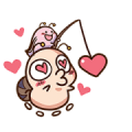 More LOVELOVE Tumurin Sticker for LINE & WhatsApp | ZIP: GIF & PNG