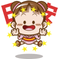 Sakura Cocoa - Icebreaker Stickers Sticker for LINE & WhatsApp | ZIP: GIF & PNG