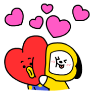 UNIVERSTAR BT21: Ultra Hyper 2 Sticker for LINE & WhatsApp | ZIP: GIF & PNG