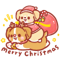 Corgi KaKa: Xmas Stickers