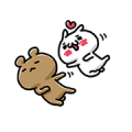 LOVE MODE ～COUPLES MOVE～ Sticker for LINE & WhatsApp | ZIP: GIF & PNG