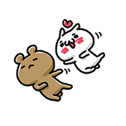 LOVE MODE ～COUPLES MOVE～ Sticker for LINE & WhatsApp | ZIP: GIF & PNG