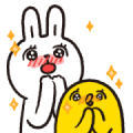 Lazy Rabbit & Mr. Chu X’mas Stickers [BIG]