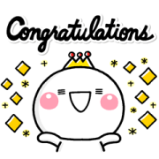 Shiromaru Moving Backgrounds Sticker for LINE & WhatsApp | ZIP: GIF & PNG