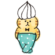 Lazy Nyansuke (Chinese Version VI) Sticker for LINE & WhatsApp | ZIP: GIF & PNG
