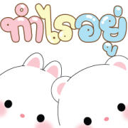 Micool & Taicutie Pop-Ups Sticker for LINE & WhatsApp | ZIP: GIF & PNG