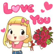 Biscuit Love Love Biscuit Love Love Sticker for LINE & WhatsApp | ZIP: GIF & PNG