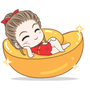 Drama Wife New year Sticker for LINE & WhatsApp | ZIP: GIF & PNG