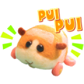 PUI PUI MOLCAR Sticker for LINE & WhatsApp | ZIP: GIF & PNG