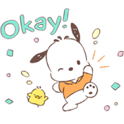 Pochacco Animated Stickers: Soft Pochacco Animated Stickers: Soft Sticker for LINE & WhatsApp | ZIP: GIF & PNG