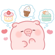 Puni Puni Pig Sweets Puni Puni Pig Sweets Sticker for LINE & WhatsApp | ZIP: GIF & PNG