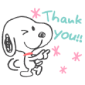 Snoopy's Friendly Chats (Doodles) Sticker for LINE & WhatsApp | ZIP: GIF & PNG