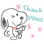 Snoopy's Friendly Chats (Doodles) Sticker for LINE & WhatsApp | ZIP: GIF & PNG