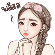 Angela Big Stickers Sticker for LINE & WhatsApp | ZIP: GIF & PNG