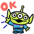Daily Alien Stickers Sticker for LINE & WhatsApp | ZIP: GIF & PNG
