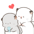 Simao and Bamao 10 Sticker for LINE & WhatsApp | ZIP: GIF & PNG