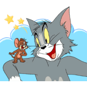 Tom And Jerry LINE WhatsApp Sticker GIF PNG