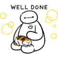 Big Hero 6 (Comfy) Sticker for LINE & WhatsApp | ZIP: GIF & PNG