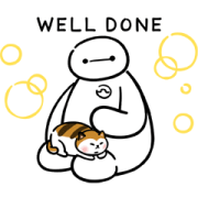 Big Hero 6 (Comfy) Sticker for LINE & WhatsApp | ZIP: GIF & PNG