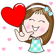 Candy Girl × RMS Hit Music: Cute Wishes Candy Girl × RMS Hit Music: Cute Wishes Sticker for LINE & WhatsApp | ZIP: GIF & PNG